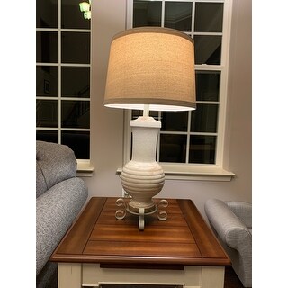 Andrea Tuscan Cream 32 Inch Table Lamp 32 H Overstock 20698317